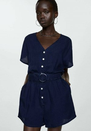 Mango MILO - Tuta jumpsuit - azul oscuro