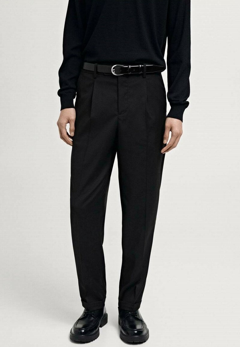 Mango Broek - black