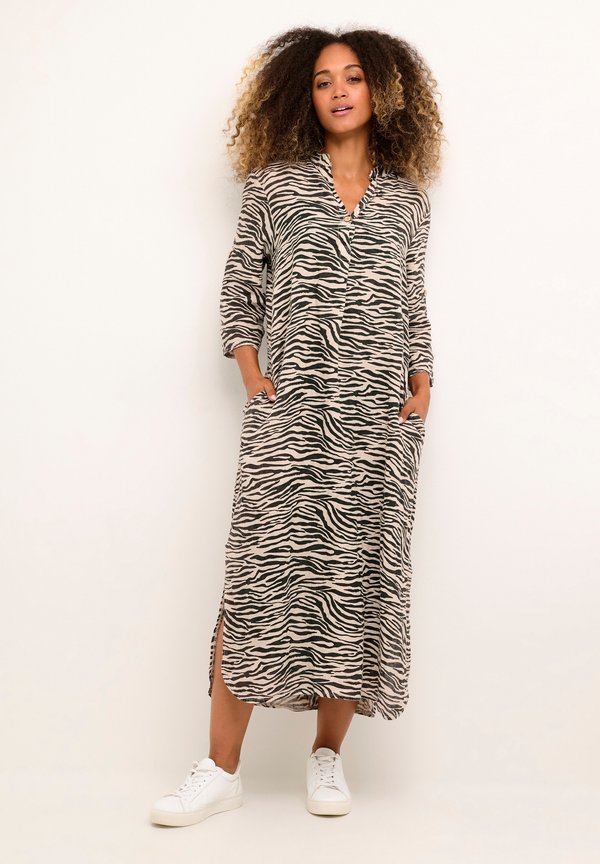 CRBELLIS CAFTAN - Day dress - monochrome animal