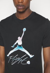 Jordan BRAND GRAPHIC CREW - T-shirt print - black