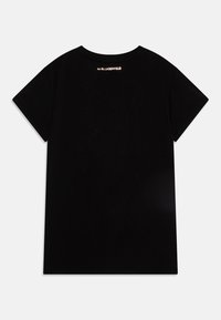 KARL LAGERFELD KIDS SHORT SLEEVES TEE - Apdrukāts T-krekls - black