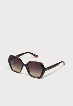SUNGLASSES UNISEX - Solglasögon - dark havana
