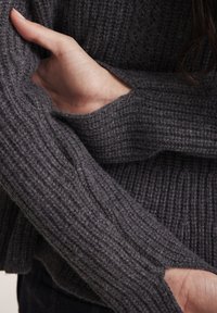 Odd Molly Strickpullover - dark grey