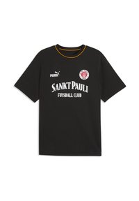 FC ST PAULI RETRO TEE - Vereinsmannschaften - puma black/puma white