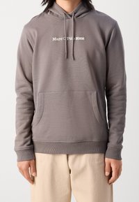 Marc O'Polo DENIM Felpa con cappuccio - light brown