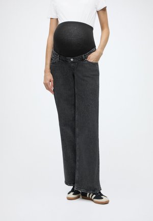 OLMJUICY  - Wide Leg - washed black