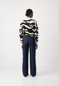 Mos Mosh GLAM - Pernera ancha - dark blue