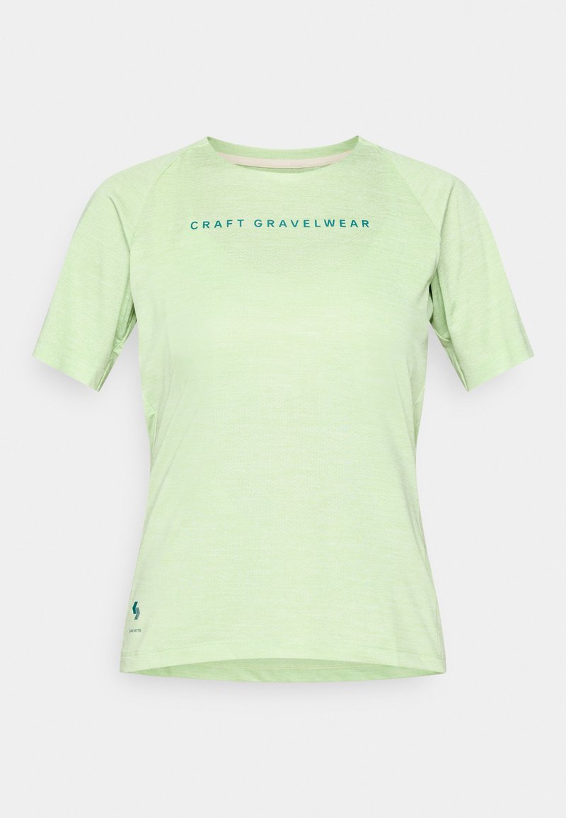 Craft Sport T-shirt lichtgroen gemêleerd