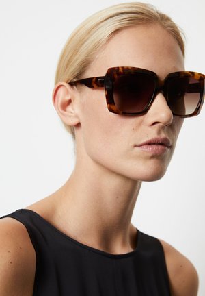 Marc O'Polo UNISEX MIT BREITEM - Zonnebril - brown