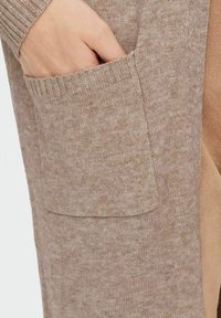 ONLY ONLLESLY OPEN LONG CARDIGAN  - Cardigan - beige