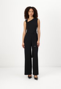 Calvin Klein - OPEN BACK - Jumpsuit - black Thumbnail Image 1