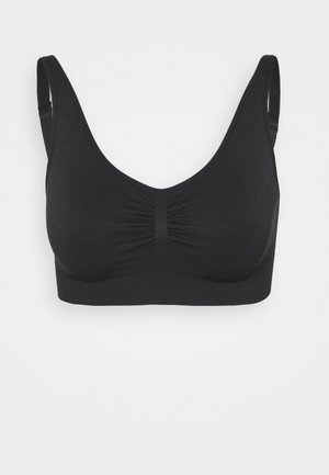 BRA SEAMLESS - Korsetes izstrādājums ar stīpiņām - black