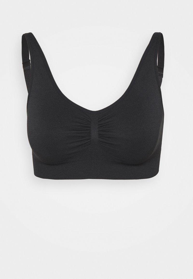 Lindex - BRA SEAMLESS - Brassière - black, Agrandir