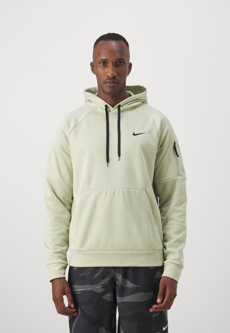 Nike Performance Mikina s kapucňou - olive aura/black