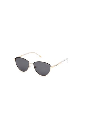 Sunglasses - gold smoke gray