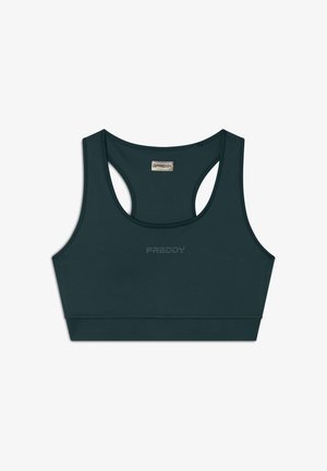 Freddy Medium support sports bra - dark sea