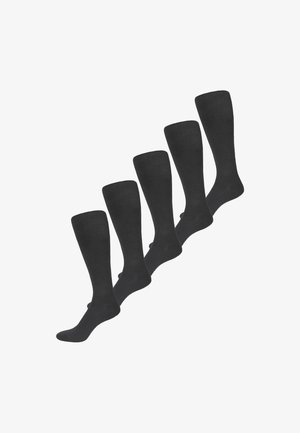 5 PACK - Calcetines hasta la rodilla - anthrazitmelange