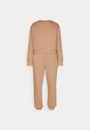 SWEAT SET - Pantaloni sportivi - light brown