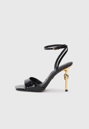 HARMONIOUS - Sandalias de tacón - black