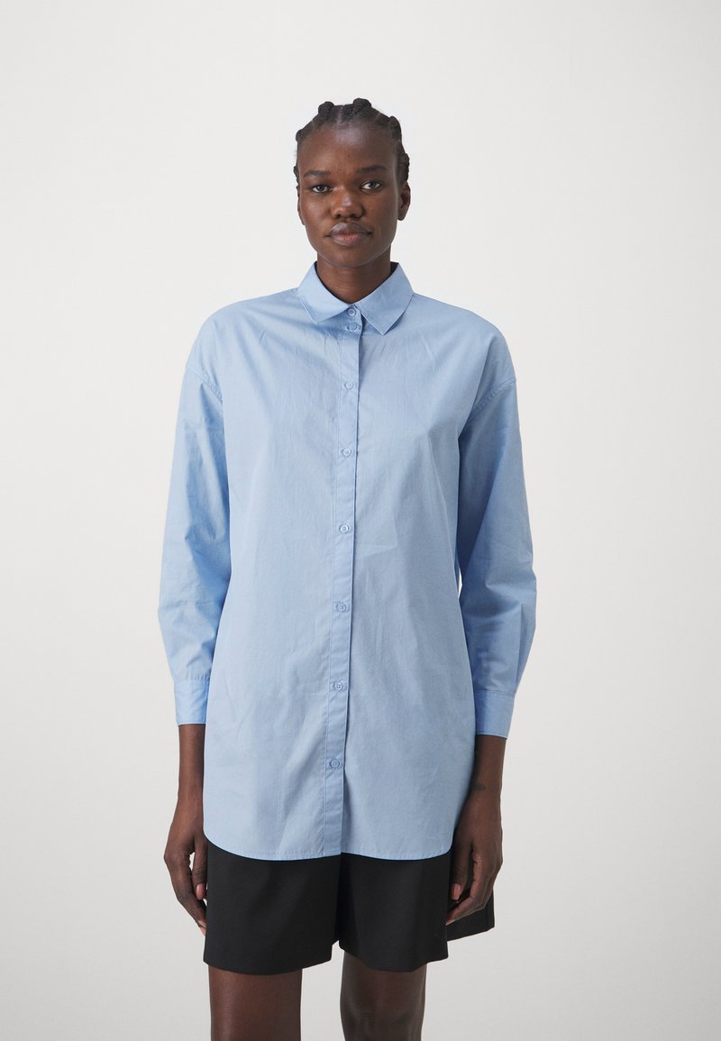 Armani Exchange CAMICIA Buttondown blouse blue river/light blue