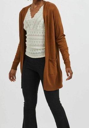 Chaqueta de punto - tan