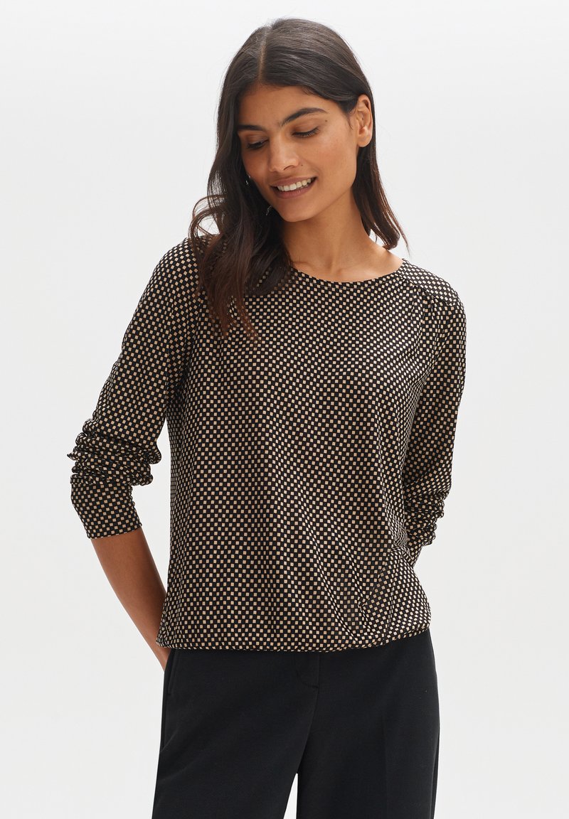 Smith&Soul / Damen-Shirt Langarm / LONGSLEEVE FOILPRINT AOP