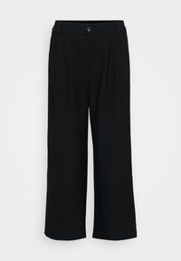 ONLLANDO WIDE PLEAT - Pantaloni - black