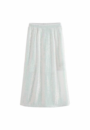 SEQUIN REGULAR FIT - Maxikjol - white irredescent