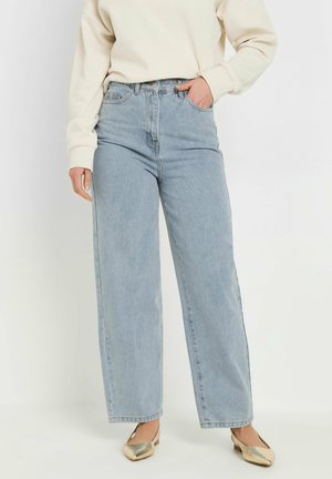 BARREL - Straight leg jeans - light blue