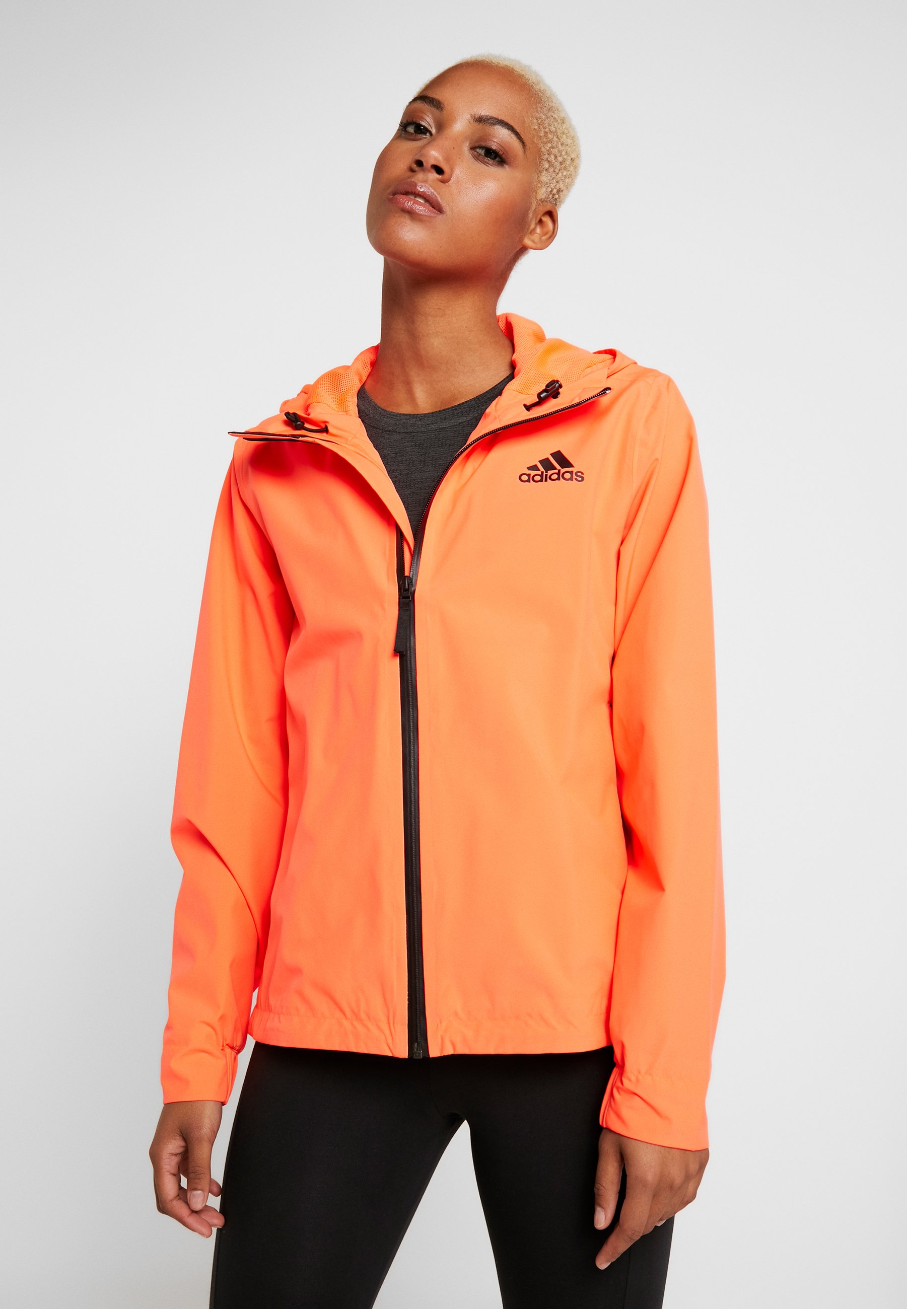 adidas Performance BSC 3 STRIPES RAIN.RDY Regnjakke adidas Performance 3-STRIPES RAIN.RDY - Regnjakke - red