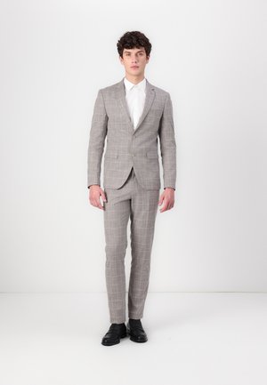 CHECKED SUIT - Kostymkavaj - grey