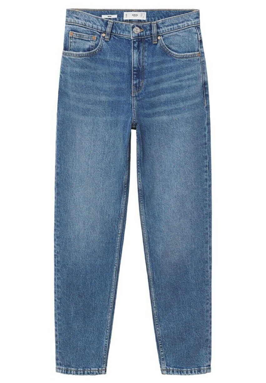 Mango MOM FIT - Jeans Tapered Fit - medium blue/blu - Zalando.it