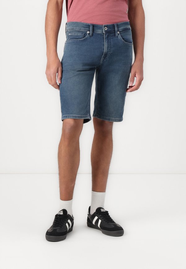 SLIM GYMDIGO - Denim shorts
