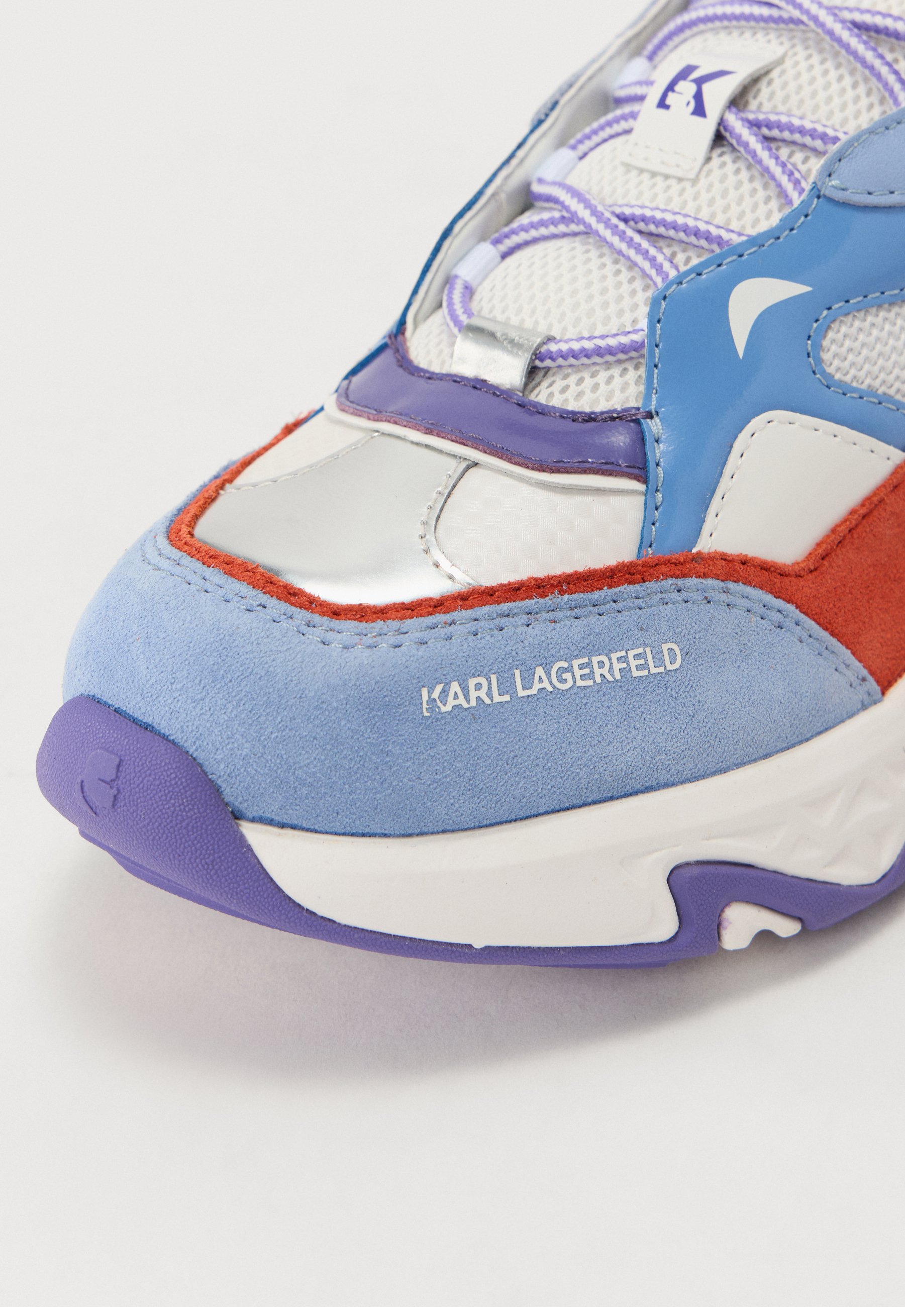KARL LAGERFELD BLAZE STRIKE - Sneakers low - lilac/red/lila