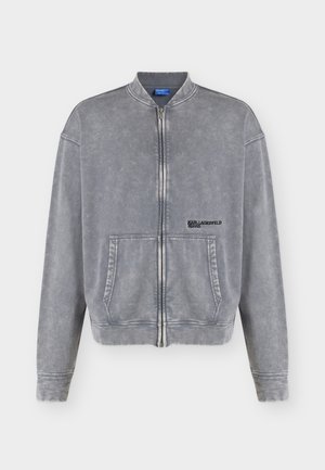 Karl Lagerfeld Jeans, RELAXED WASHED BOMBER - Veste légère - grisaille
