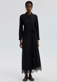 Touché Privé WRAP WITH DETAIL - Vestito lungo - black