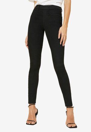 ELASTICATED WAIST - Džínsy skinny fit - black