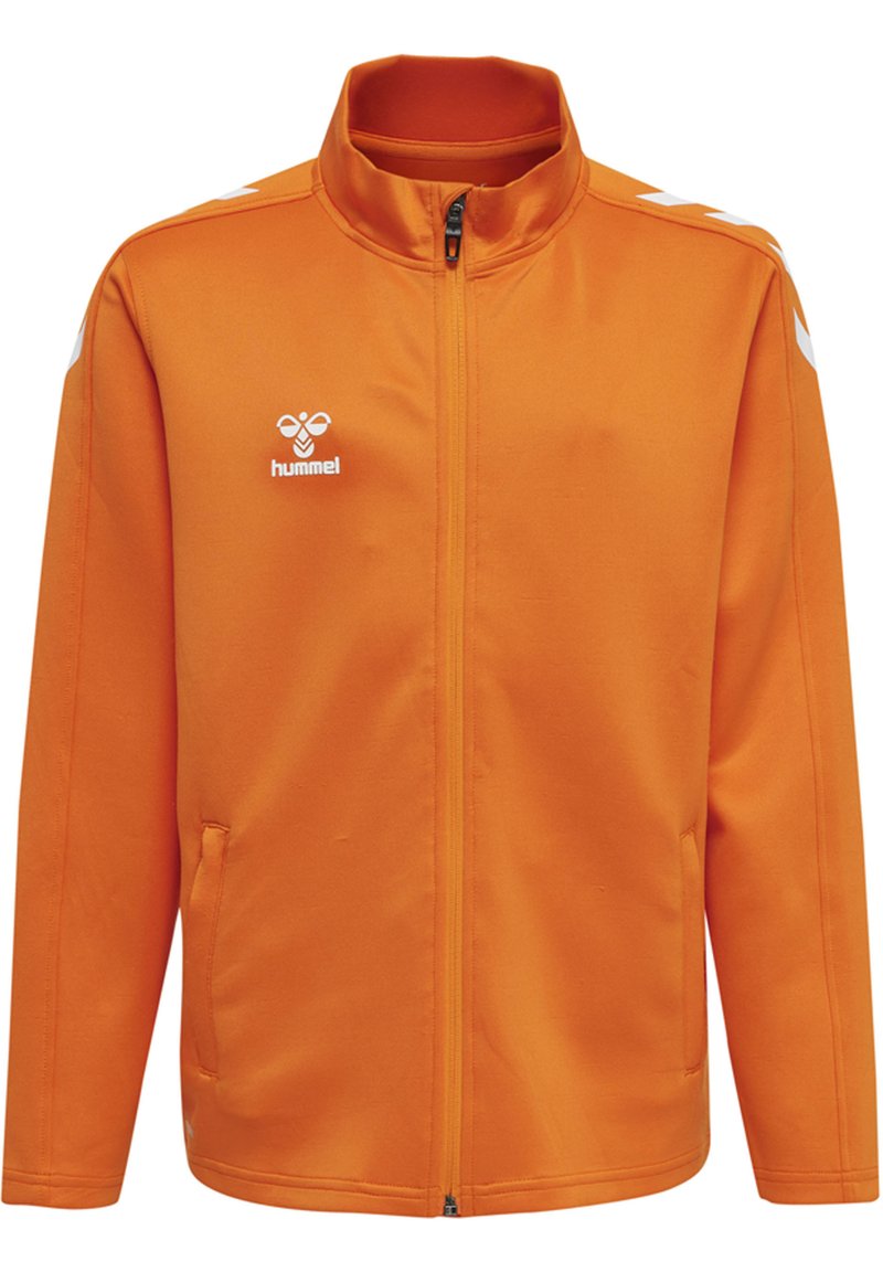 Hummel Sweater met rits oranje