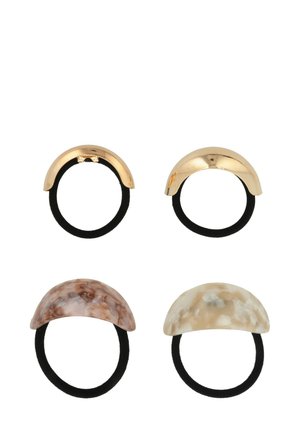 4 PACK - Accessori capelli - gold - beige - bordeaux