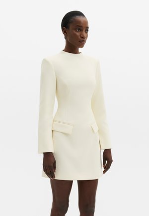 Malina, LEANNA HIGH NECK MINI DRESS - Robe de soirée - pearl