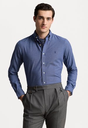 CUSTOM FIT PERFORMANCE TWILL SHIRT - Shirt - blue heather