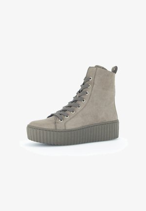Gabor, Lace-up ankle boots - beige
