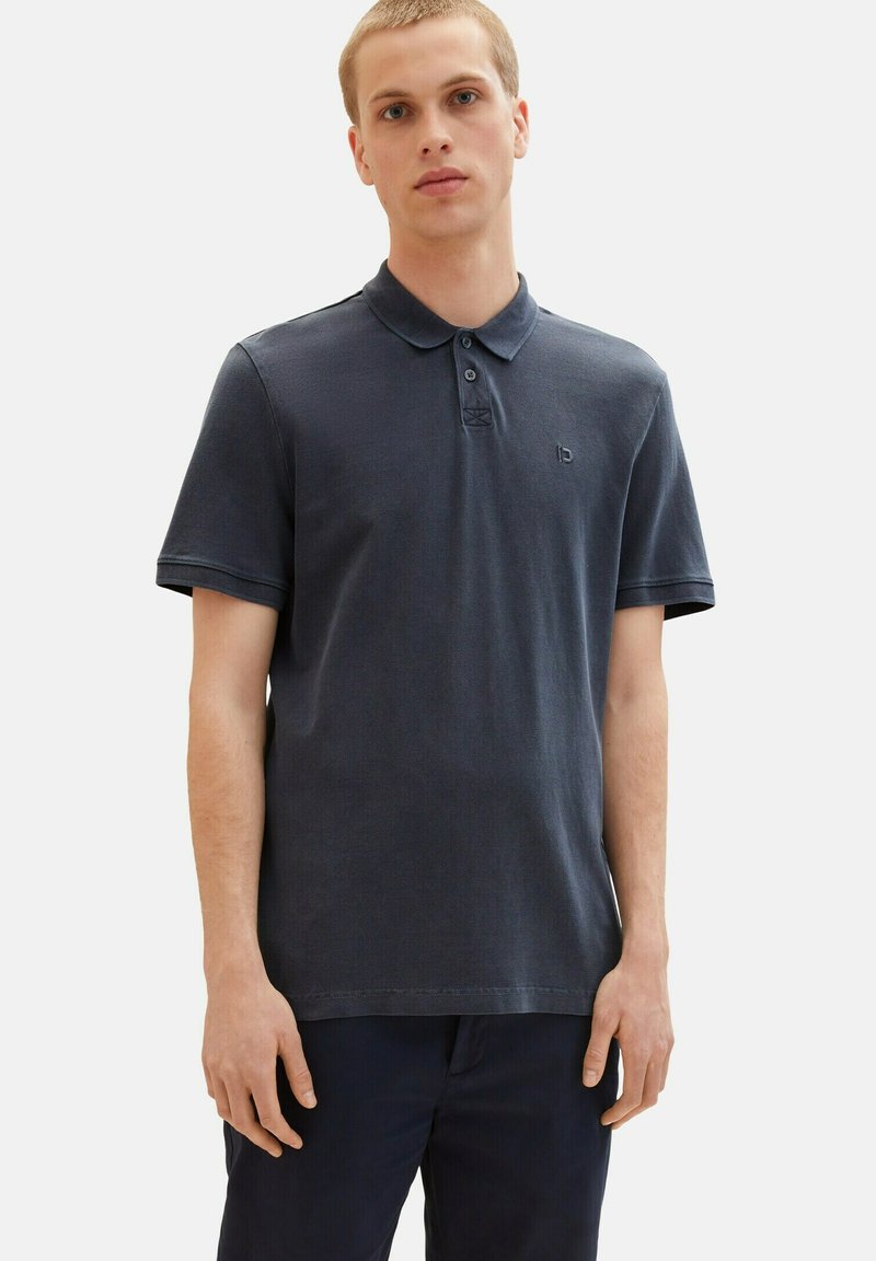 TOM TAILOR DENIM Poloshirt - sky captain blue