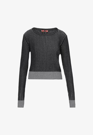 myMo ROCKS, Jumper - black grey