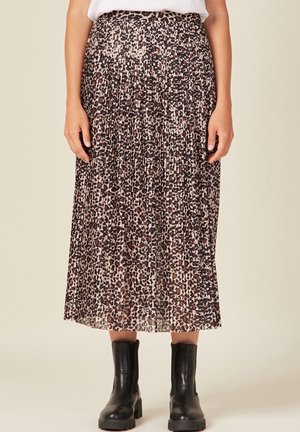 Falda acampanada - light brown