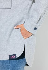 LAURASØN LANGARM  - Overhemdblouse - pale mottled grey