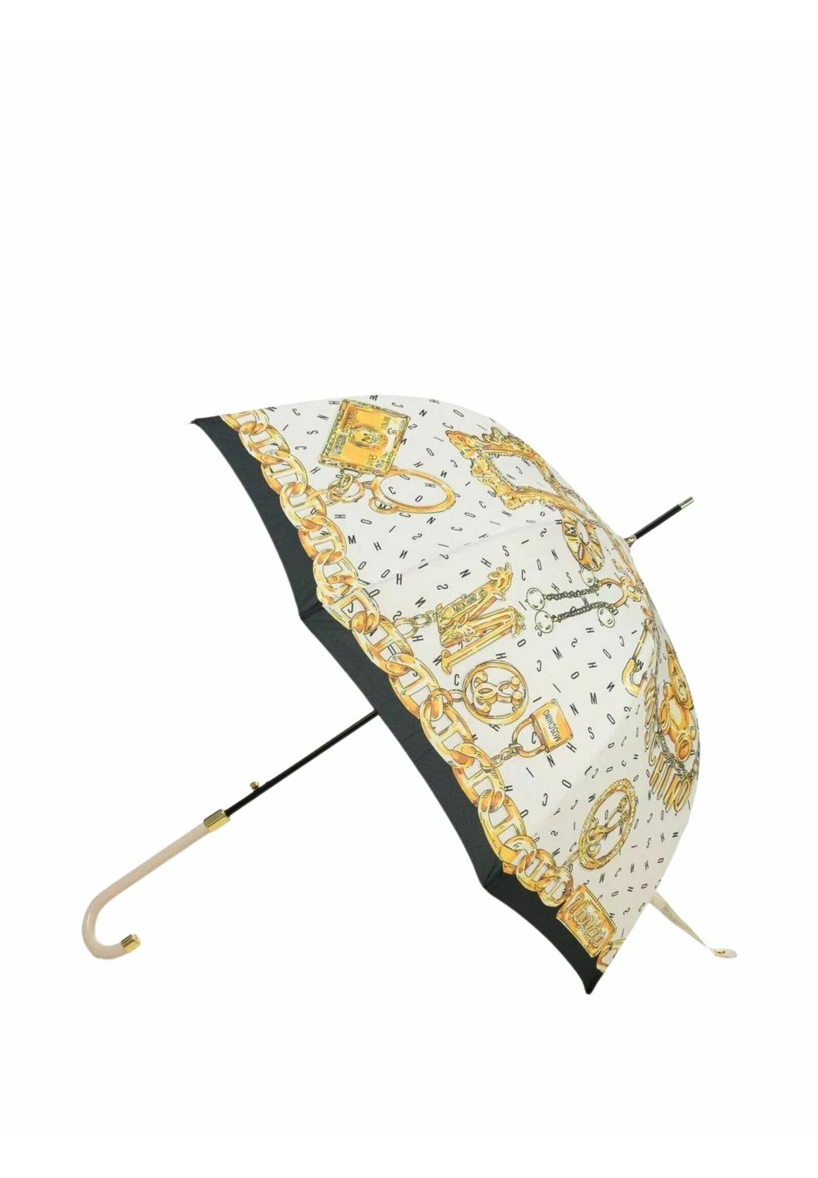 MOSCHINO Paraguas bianco/blanco