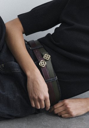 Desa, REVERSIBLE  - Ceinture - black green