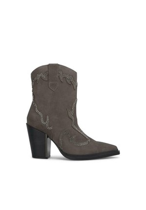 Botines de tacón - gris