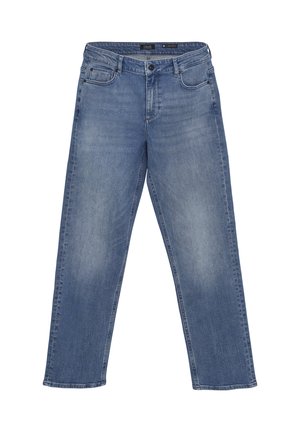 WIDE  - Straight leg jeans - medium denim
